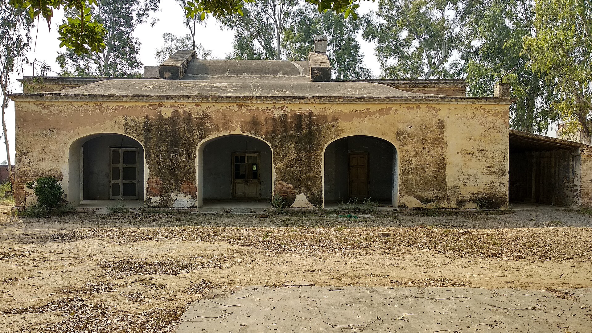 उत्तर भारत के एक गाँव का घर