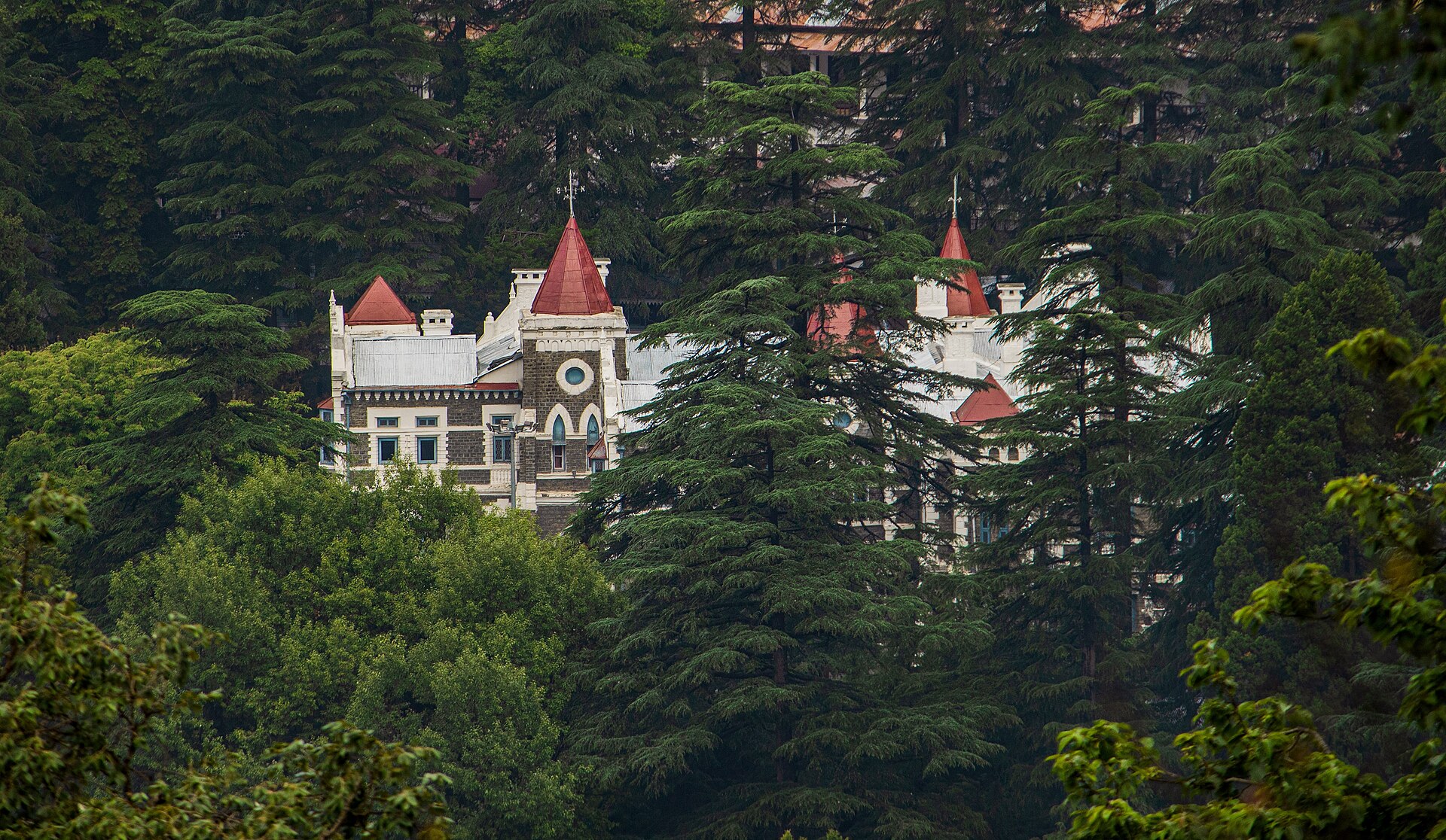 यह तस्वीर उत्तराखंड हाई कोर्ट, नैनीताल, की है, न कि दिल्ली की, जहाँ डी बनाम एस चला था; यहाँ यह देश की हाई कोर्ट व्यवस्था दिखाने के लिए है